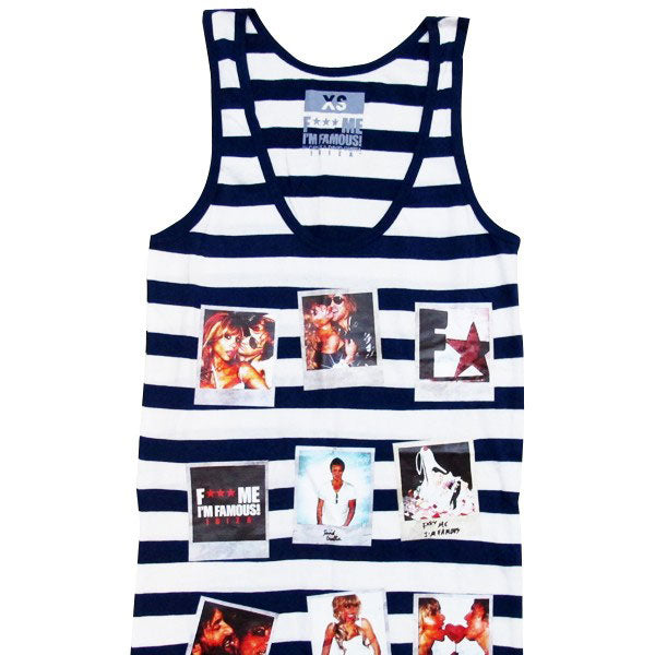 David Guetta F Me I&#39;m Famous Ibiza Polaroid Women&#39;s Vest