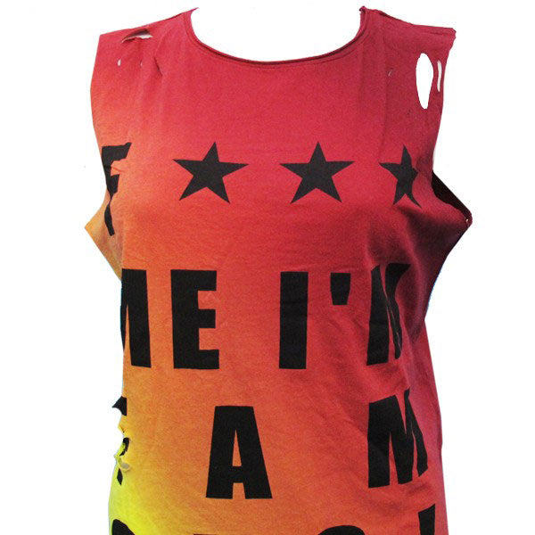 David Guetta F Me I&#39;m Famous Ibiza Rainbow Tie-Dye Dress