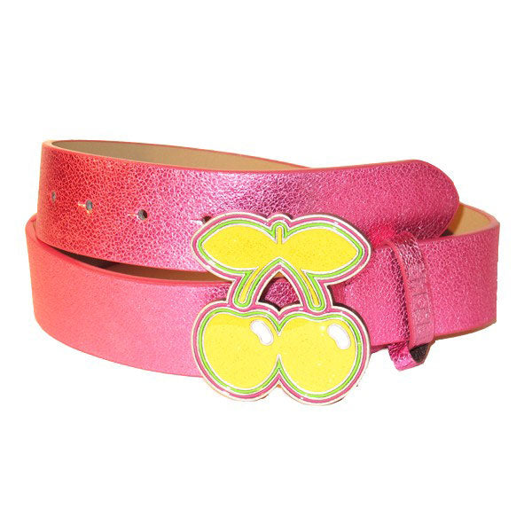 Pacha Pink Glitter Belt