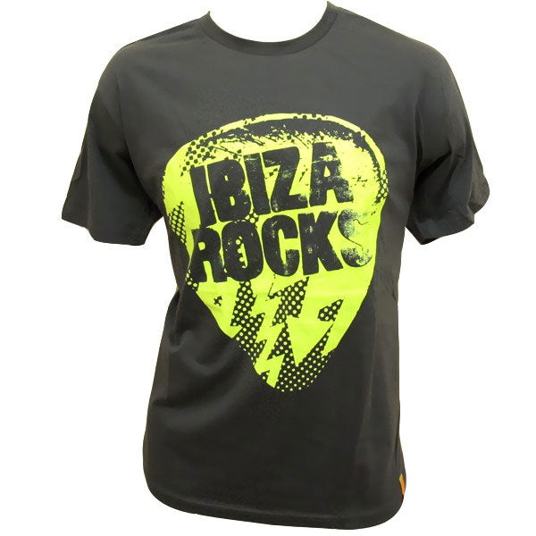 Ibiza Rocks Plec Off Slogan Men&#39;s T-Shirt