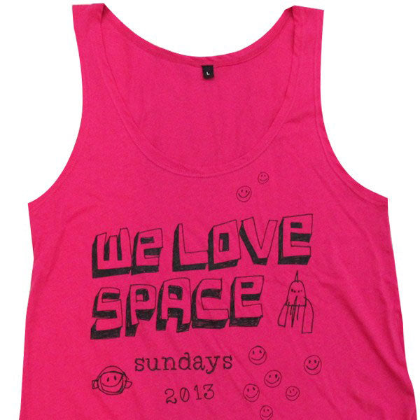 We Love Space Smiley 2013 Women&#39;s Vest