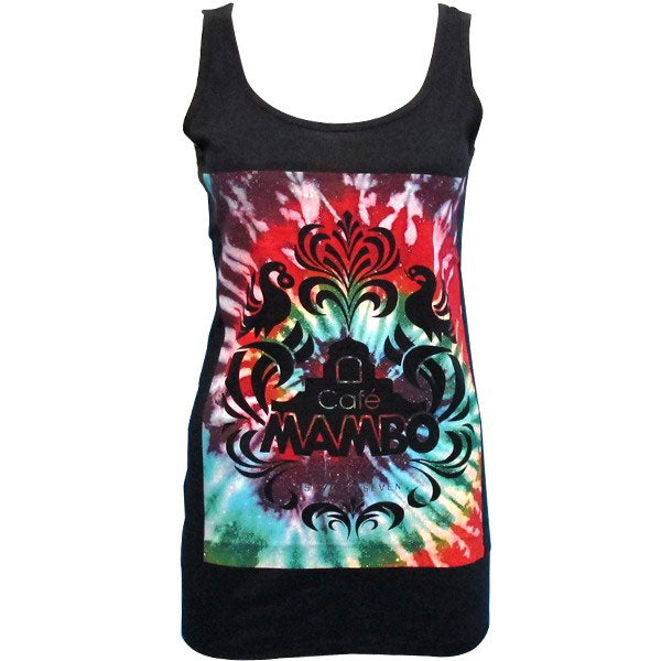 Cafe Mambo v 77 Tie Dye Sunset Women&#39;s Vest