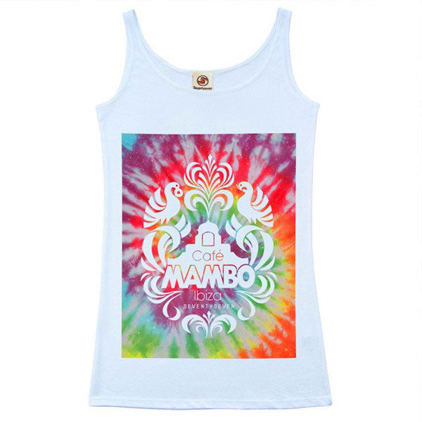 Cafe Mambo v 77 Tie Dye Sunset Women&#39;s Vest