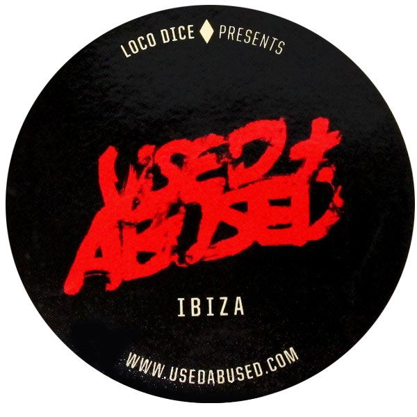Used+Abused: Logo Sticker