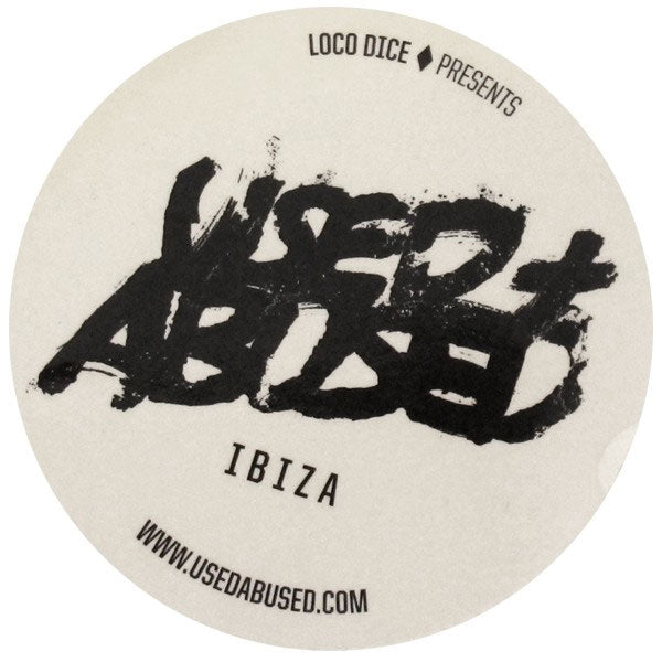 Used+Abused: Logo Sticker