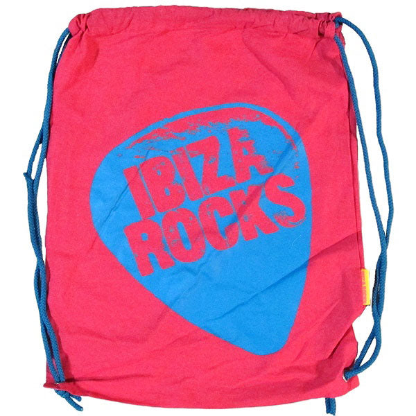 Ibiza Rocks Neon Plectrum Drawstring Bag