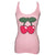 Pacha Basic Cherry Logo Pink Women's Vest