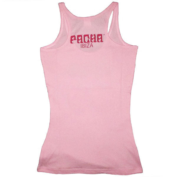 Pacha Basic Cherry Logo Pink Women&#39;s Vest
