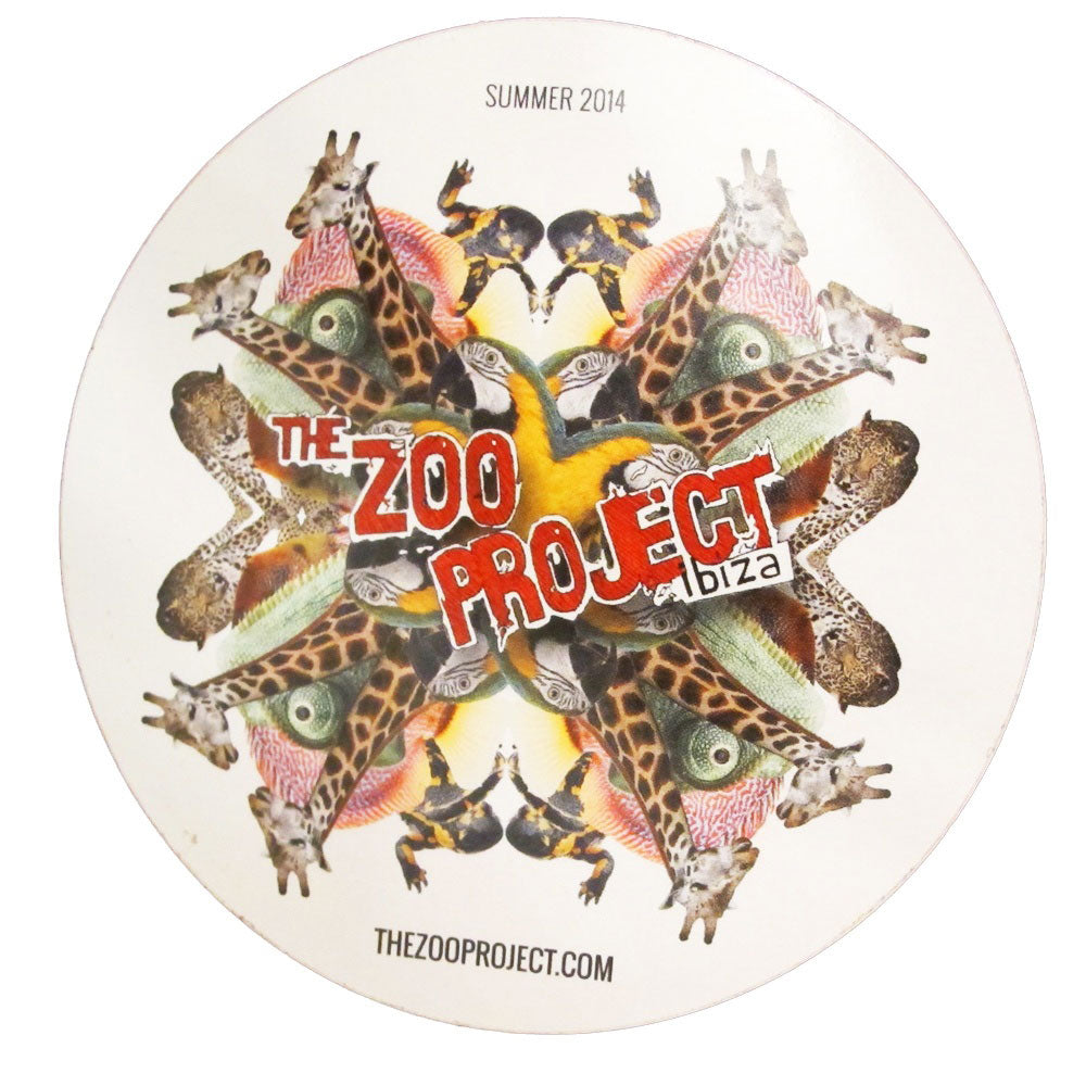 Zoo Project Kaleidoscope Jungle 2014 Sticker