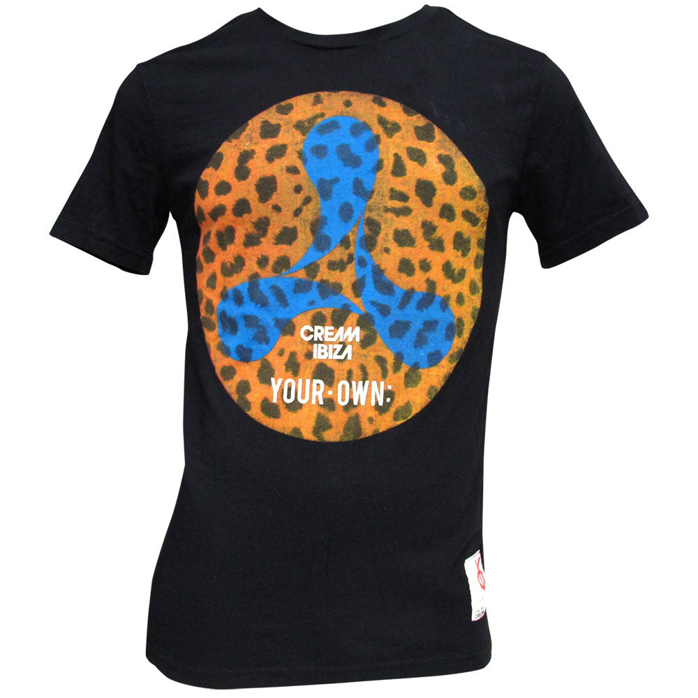 Cream Ibiza Camiseta hombre Leopardo
