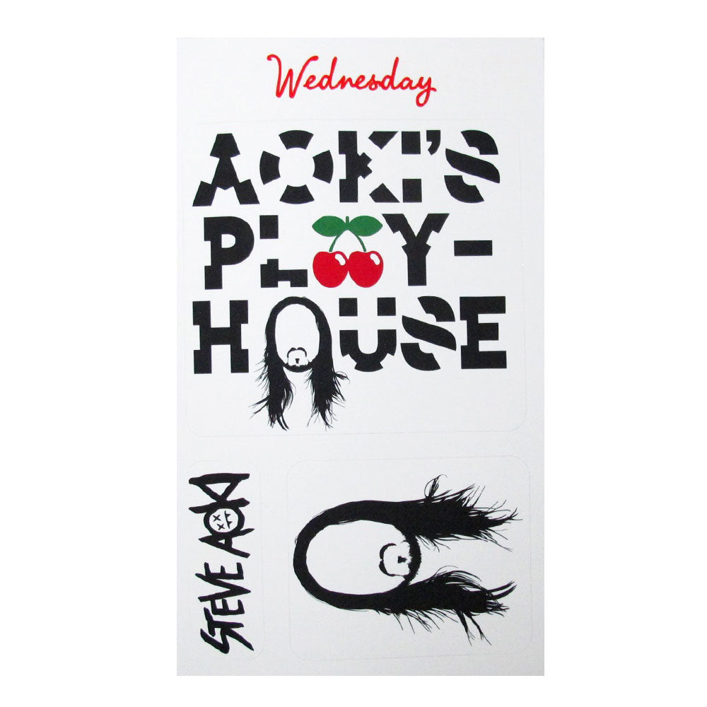 Pacha Aoki&#39;s Play House 2014 Sticker Set