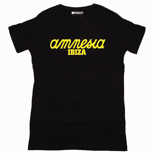 Amnesia Ibiza T-shirt Uomo con Logo Classico