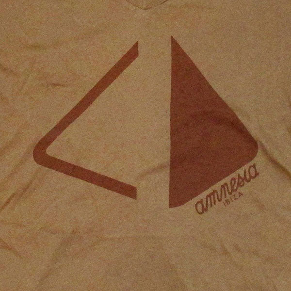 Amnesia Ibiza Pyramid Cut Men&#39;s V-Neck T-shirt