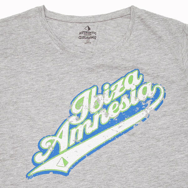 Amnesia Ibiza Vintage Logo Men&#39;s Grey T-shirt