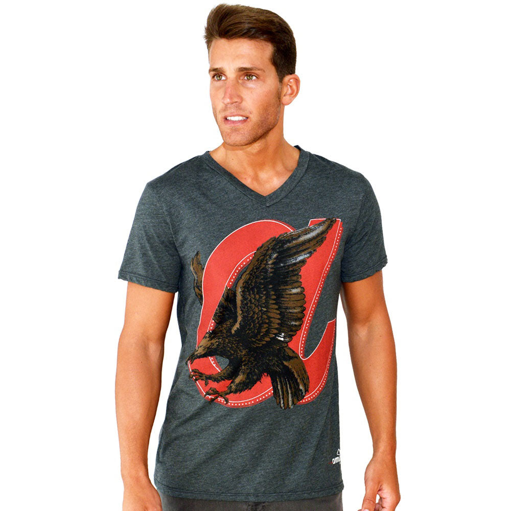 Amnesia Ibiza Olimpia Eagle Men&#39;s V-Neck T-shirt