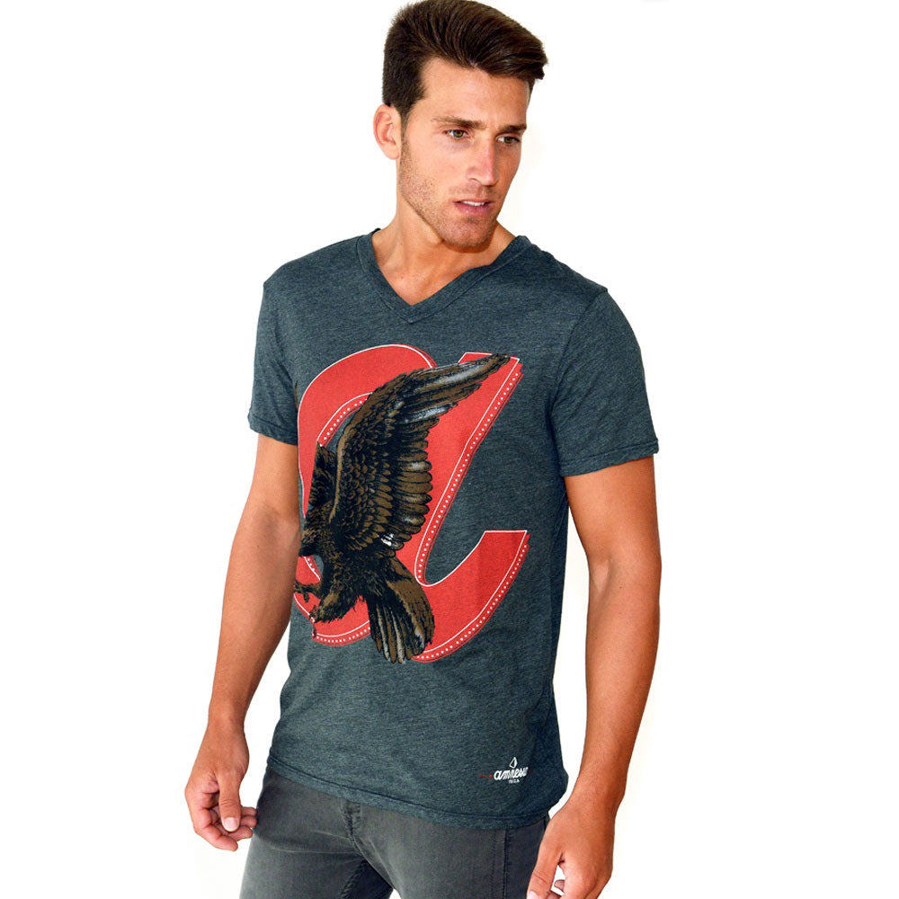 Amnesia Ibiza Olimpia Eagle Men&#39;s V-Neck T-shirt