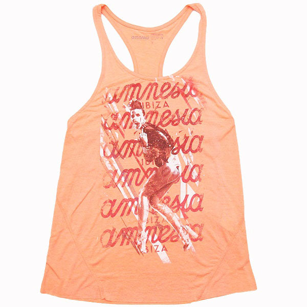 Amnesia Ibiza Cyber Women&#39;s Orange Vest