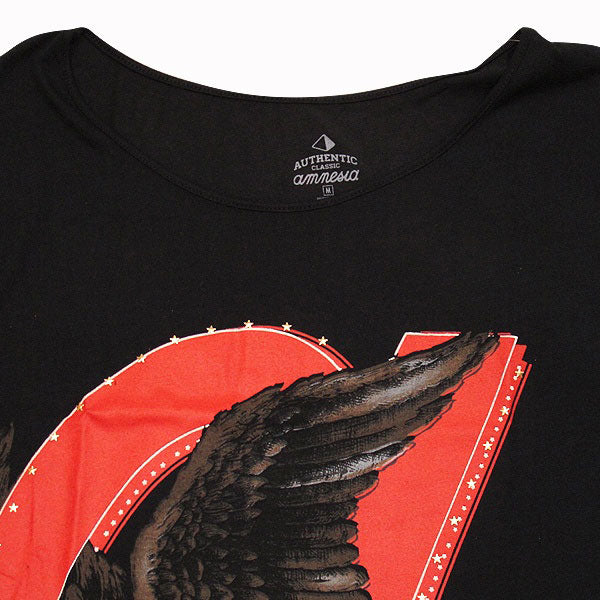 Amnesia Ibiza Olimpia Black Eagle Oversized T-shirt