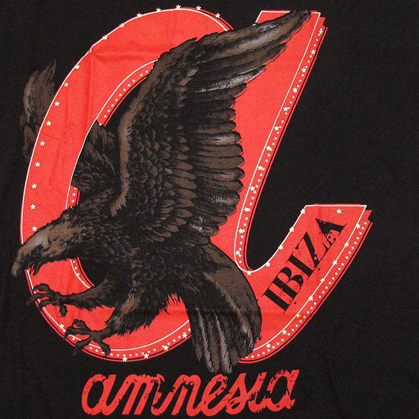 Amnesia Ibiza Olimpia Black Eagle Oversized T-shirt