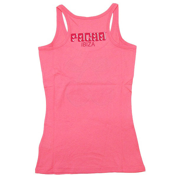 Pacha Basic Cherry Logo Pink Women&#39;s Vest