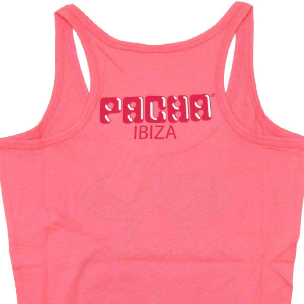 Pacha Basic Cherry Logo Pink Women&#39;s Vest