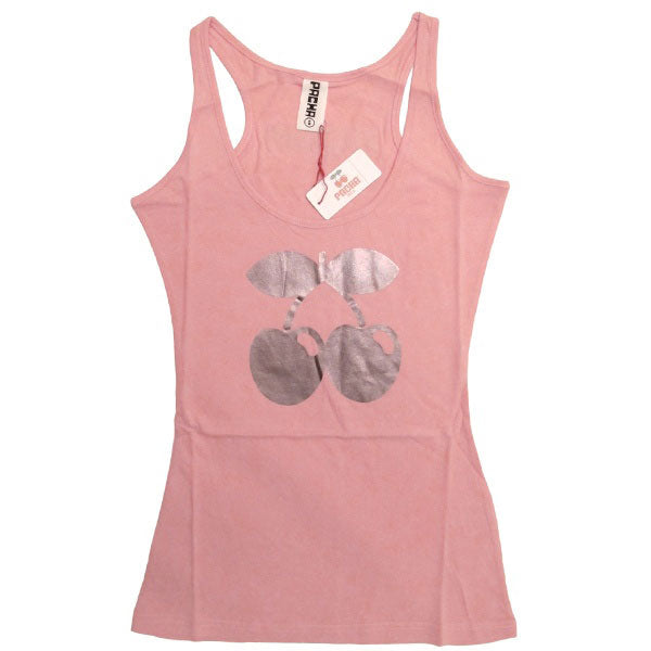 Pacha Bronze Cherry Logo Pink Vest