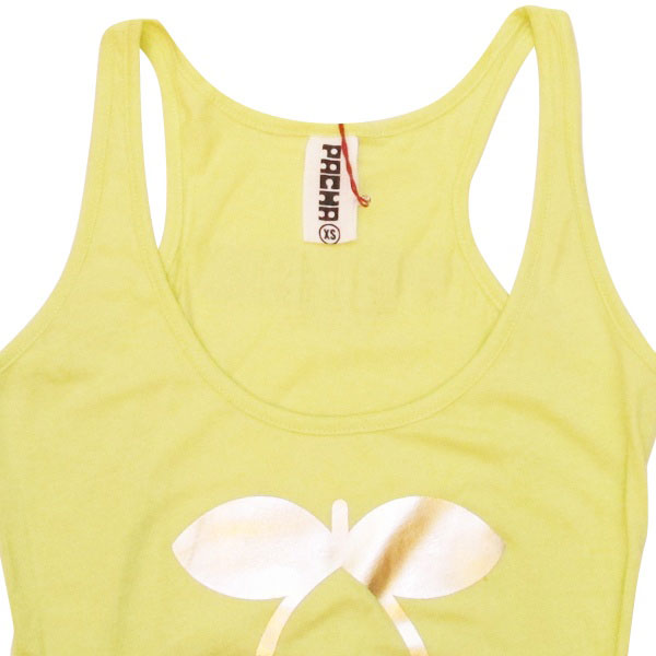 Pacha Gold Cherry Logo Vest