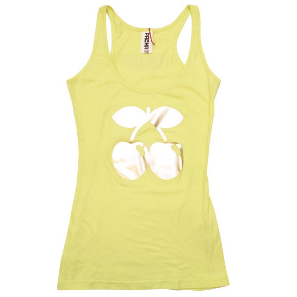 Pacha Gold Cherry Logo Vest