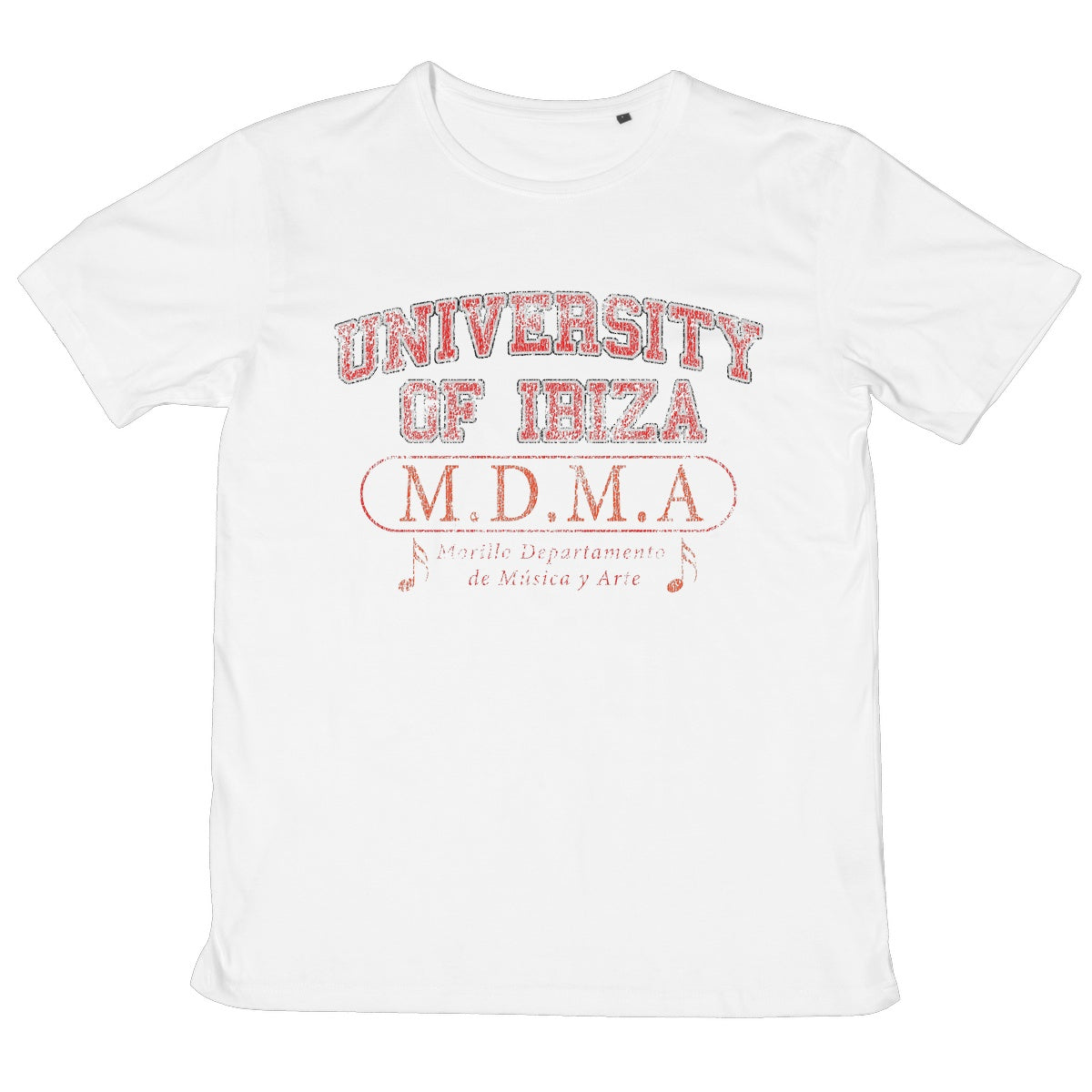 University of Ibiza Dipartimento di Musica T-shirt Uomo