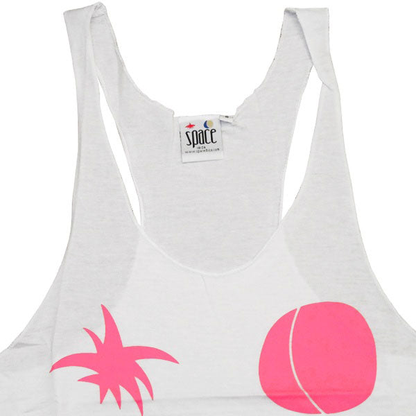 Space Ibiza Native Logo Women&#39;s White Tanktop