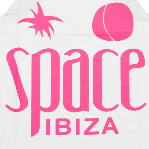 Space Ibiza Native Logo Women&#39;s White Tanktop