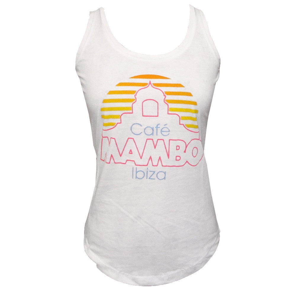 Cafe Mambo Ibiza New Logo Racerback Vest