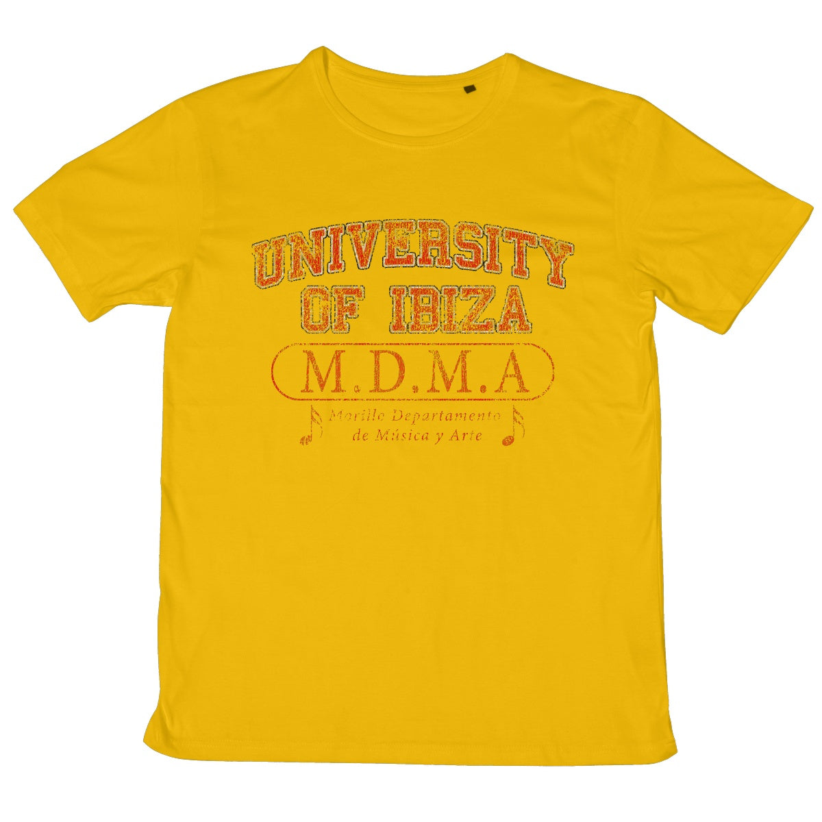 University of Ibiza Dipartimento di Musica T-shirt Uomo