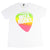 Ibiza Rocks Rainbow Plectrum Men's White T-shirt