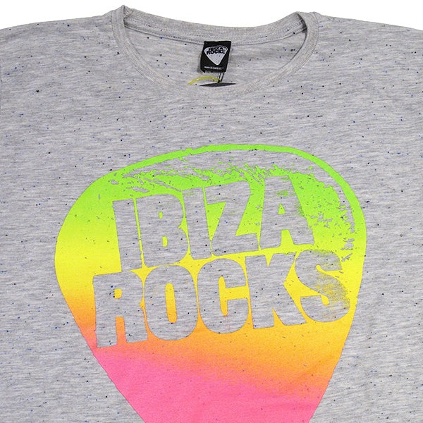 Ibiza Rocks Rainbow Slub Men&#39;s T-Shirt