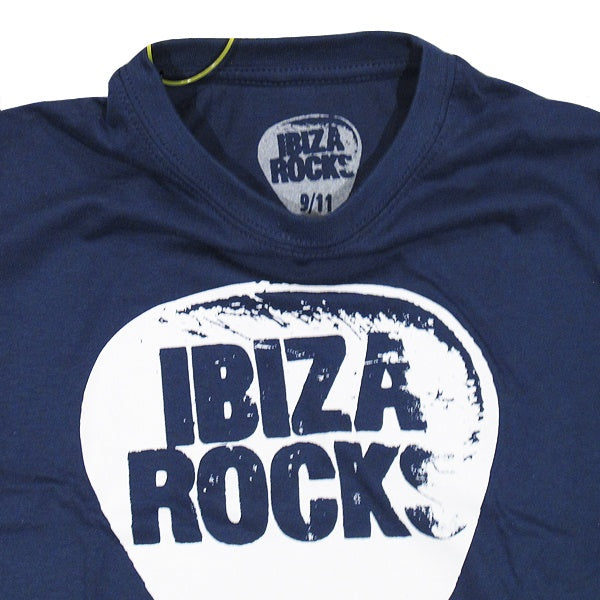 Ibiza Rocks Plectrum Kids Navy T-shirt