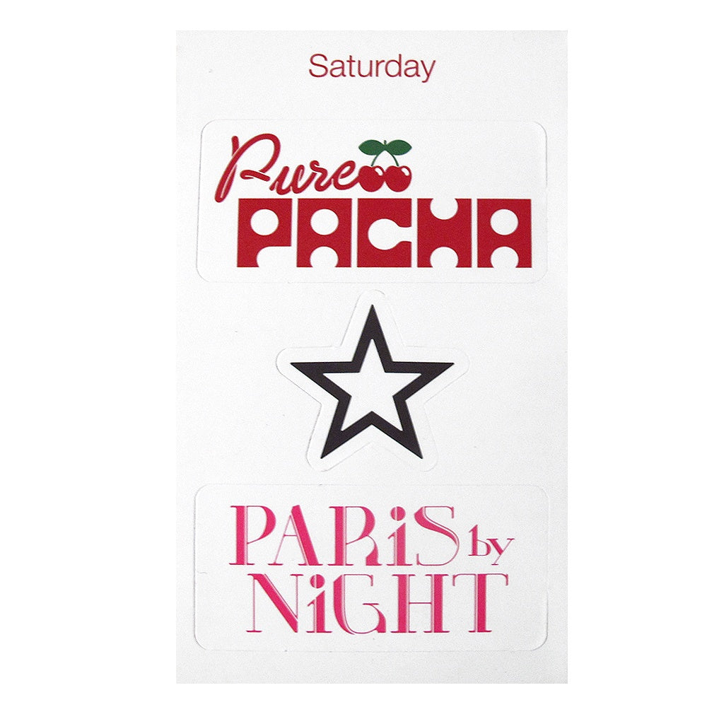 Pacha Pure Pacha 2015 Sticker Set
