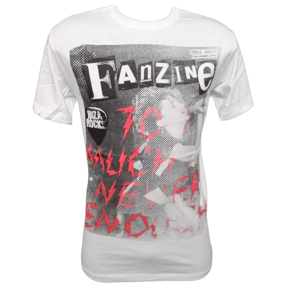 Ibiza Rocks Fanzine Never Enough Mens T-Shirt