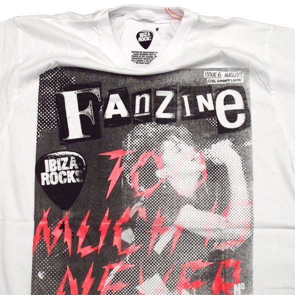 Ibiza Rocks Fanzine Never Enough Mens T-Shirt