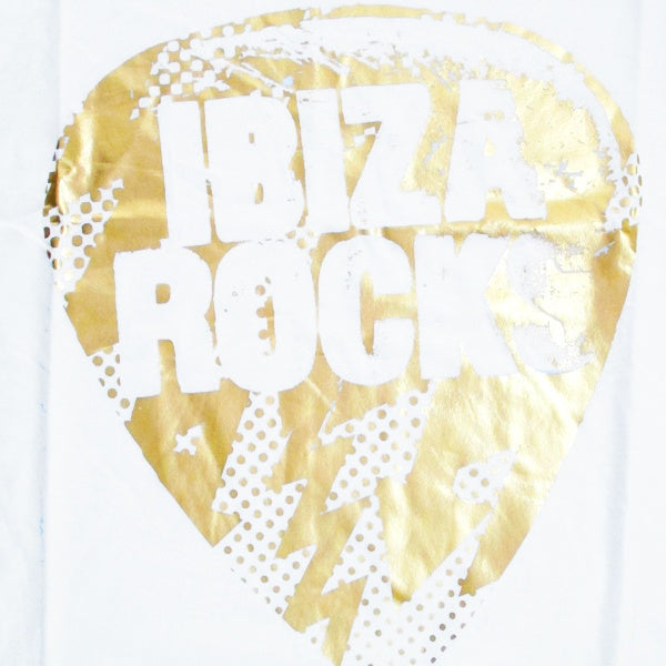 Ibiza Rocks Gold Plectrum Men&#39;s Vest