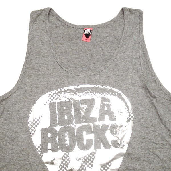 Ibiza Rocks Silver Plectrum Men&#39;s Vest