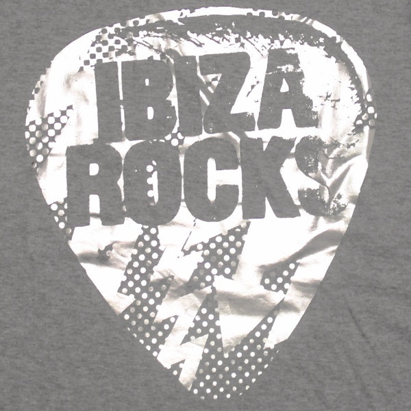 Ibiza Rocks Silver Plectrum Men&#39;s Vest