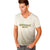 Amnesia Ibiza Dip Dye Men's Khaki T-shirt
