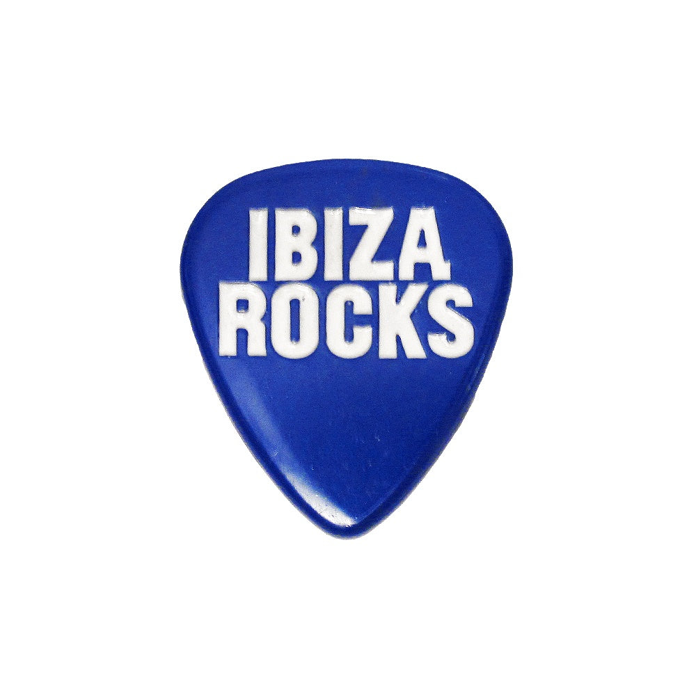 Ibiza Rocks Aimant sur Frigo Métal Plectre