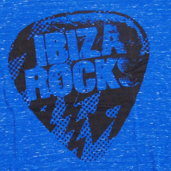 Ibiza Rocks Marbled Men&#39;s Logo T-Shirt