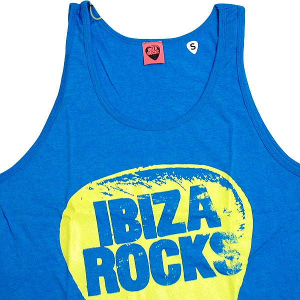 Ibiza Rocks Neon Logo Men&#39;s Tank
