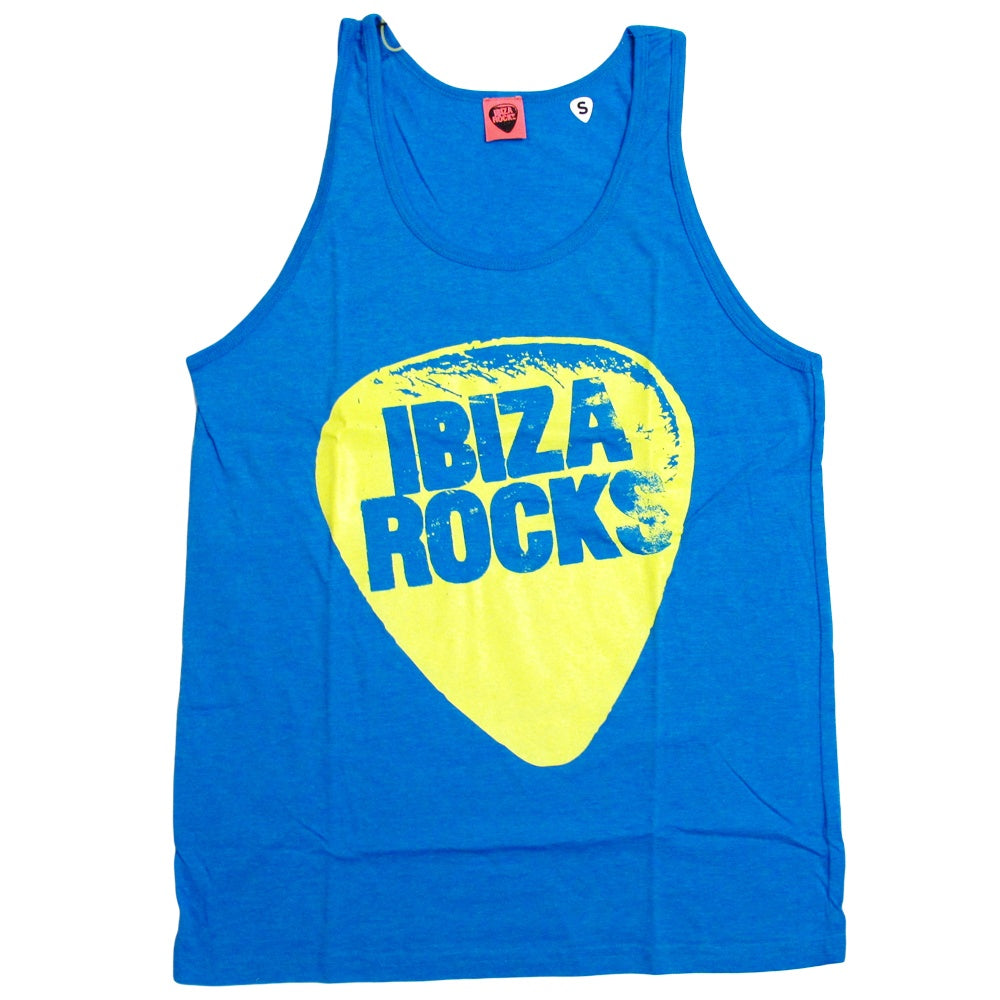 Ibiza Rocks Neon Logo Men's Tank