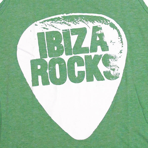 Ibiza Rocks Logo Heather Men&#39;s Tank