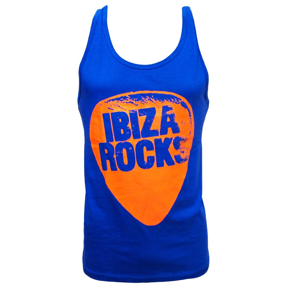 Ibiza Rocks Orange Logo Men&#39;s Tank