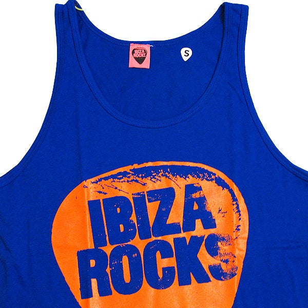 Ibiza Rocks Orange Logo Men&#39;s Tank